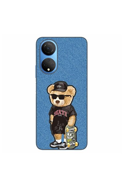 OEM Husa compatibila cu Honor X7 Silicon Gel Tpu Model Bear Skate Fashion