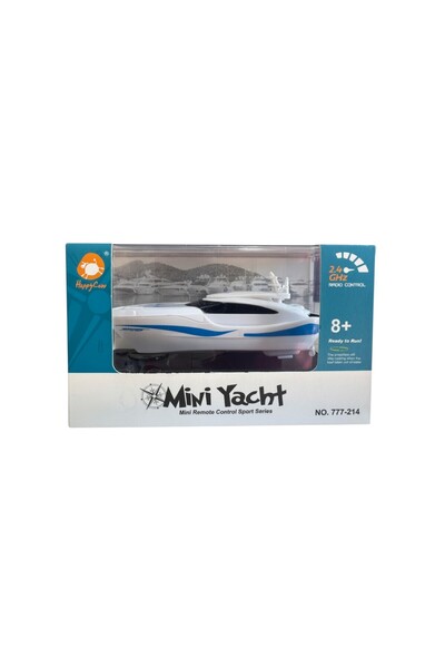 TUFY TOYS KUMANDALI MİNİ TEKNE / RC MAVİ BEYAZ SÜRAT TEKNESİ