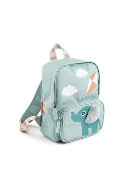 Done By Deer Kids Canvas Backpack Elphee Blue