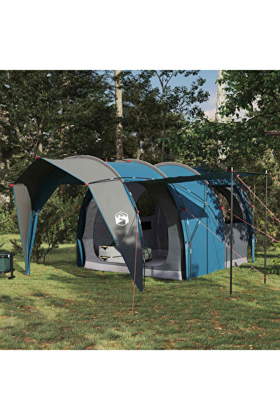 vidaxl Cort tunel albastru 382 x 262 x 214 cm