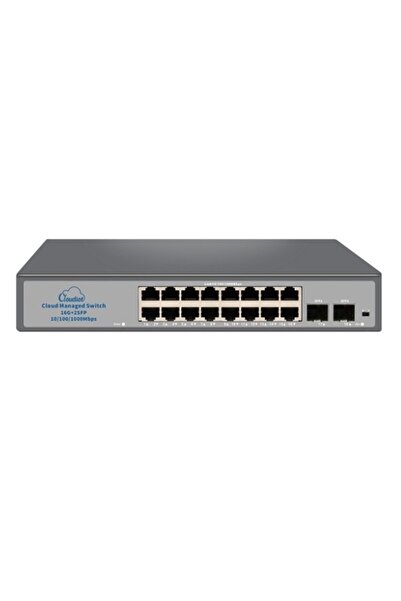 Nova Nvc-His2116G2S 16 Port Full Giga Cloud Non Poe Ethernet Switch
