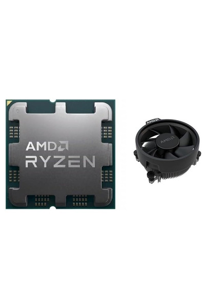 Amd Ryzen 5 9600X 38Mb 6-Core O/B Uhd Am5 65W Without Box+Fan