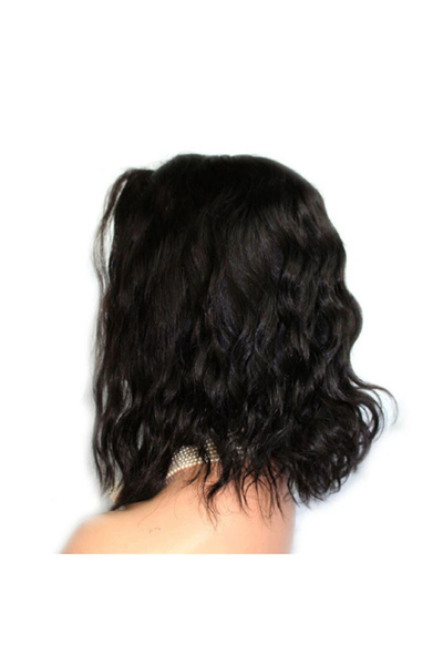 ENAR Black wavy wig, suitable for women, medium curly wig, suitable for daily...