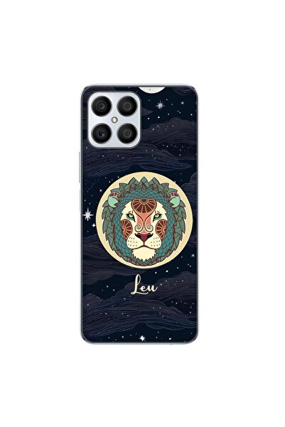 OEM Case compatible with Honor X8 Silicone Gel Tpu Leo Horoscope Pattern