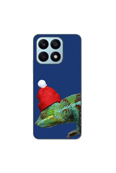 OEM Калъф, съвместим с Honor X8a, силиконов гел TPU, с десен Коледен хамелеон