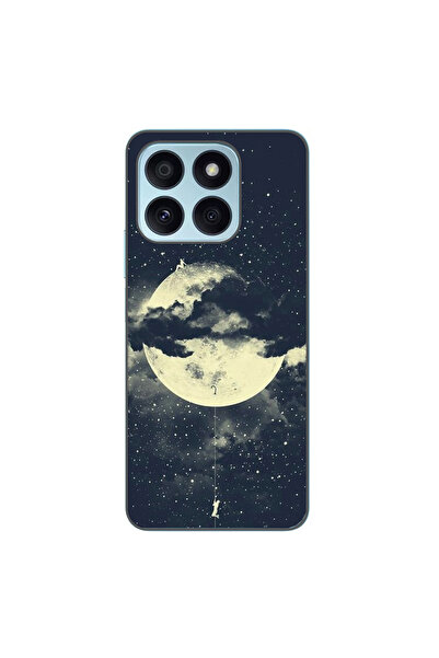 OEM Husa compatibila cu Honor X8b Silicon Gel Tpu Model Moon Climbing