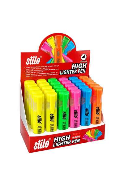 Stilo حامل أقلام تحديد (فوسفور) مكون من 36 قطعة