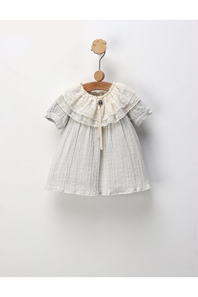 MiniKids Mareea dress, gray model