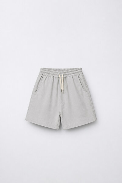 hepbaby 100% Muslin Cotton Unisex Kids Bermuda Shorts |   Elastic Waist Draws...