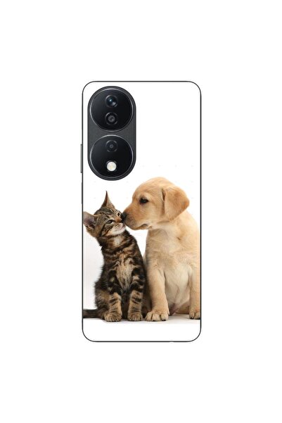 OEM Калъф, съвместим с Honor X7b, силиконов гел TPU, с десен Котенца, кученца...