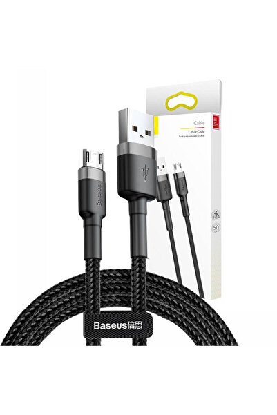 Baseus Cablu de date și încărcare Baseus, Cafule CAMKLF-BG1, USB la MicroUSB,...