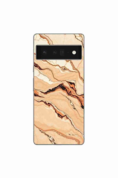 OEM Husa compatibila cu Google Pixel 6 Pro Silicon Gel Tpu Model Desert Stone...
