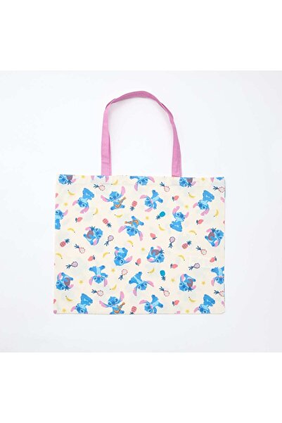 KIABI XL Fabric 'Simba' Tote Bag BEIGE
