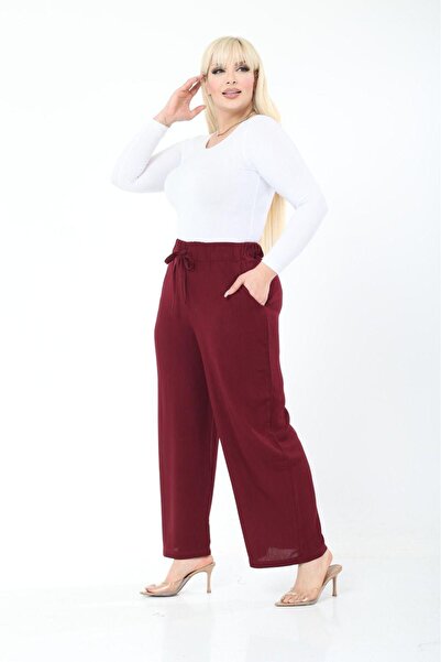 mervemoda Ženske letnje široke pantalone