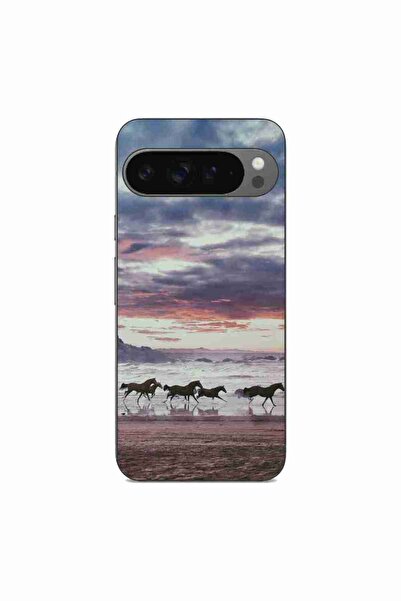 OEM Husa compatibila cu Google Pixel 9 Pro XL Silicon Gel Tpu Model Cai Alergand