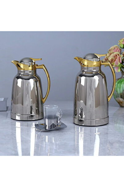 Al Hadaya Mall Elegant and Luxurious Design Tramisu Steel Set – Gold Nickel –...