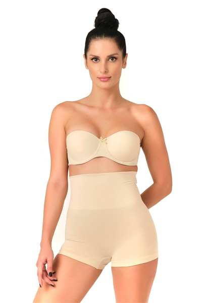 Aria's Closet Tan Trousers Double Corset