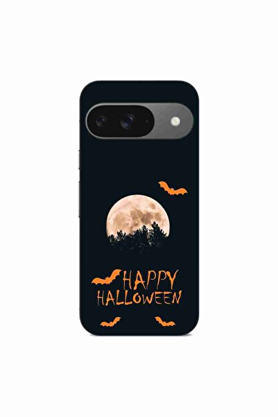 OEM Husa compatibila cu Google Pixel 9 Pro Silicon Gel Tpu Model Happy Hallow...