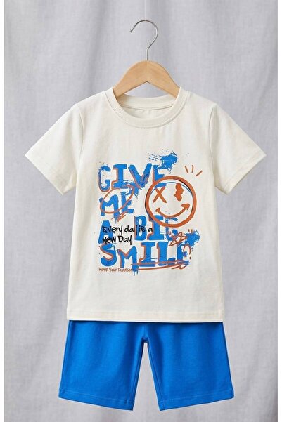 Milanlı Kids Boy's Cotton Summer Set (Top and Bottom)