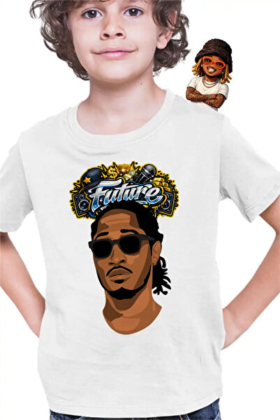 OEM Kids Boys Future Hendrix Rapper T-Shirt