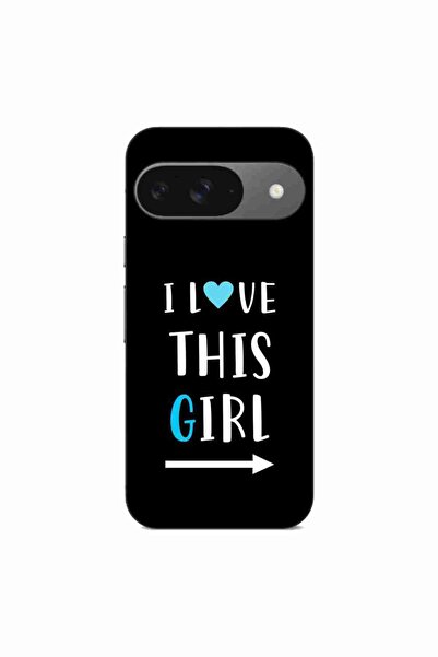 OEM Husa compatibila cu Google Pixel 9 Silicon Gel Tpu Model Cupluri I love T...