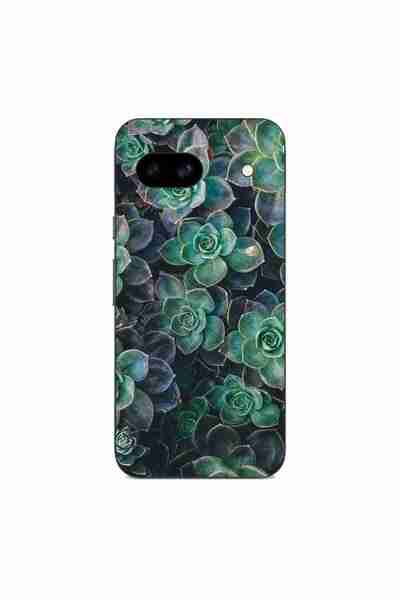 OEM Husa compatibila cu Google Pixel 8A Silicon Gel Tpu Model Flori de Stanca