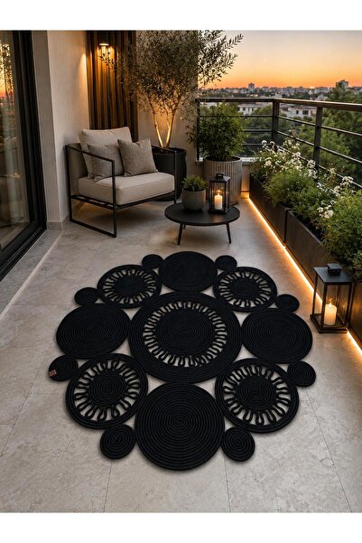 naylişhome Jüt kilim Hasır Kapı Önü Banyo Mutfak Salon Oturma Odası Paspası M...