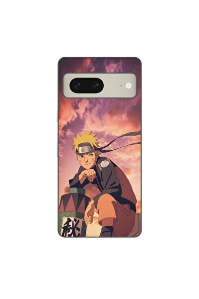 OEM Husa compatibila cu Google Pixel 7 Silicon Gel Tpu Model Naruto Pergament
