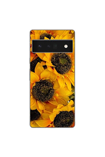 OEM Husa compatibila cu Google Pixel 6 Pro Silicon Gel Tpu Model Floarea Soar...