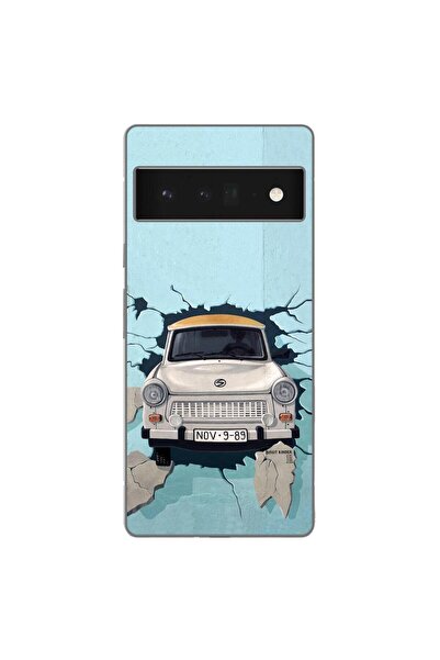 OEM Калъф, съвместим с Google Pixel 6 Pro, от силиконов гел TPU, модел Trabant