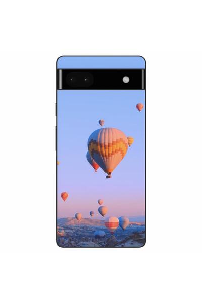 OEM Husa compatibila cu Google Pixel 6A Silicon Gel Tpu Model Baloane cu Aer