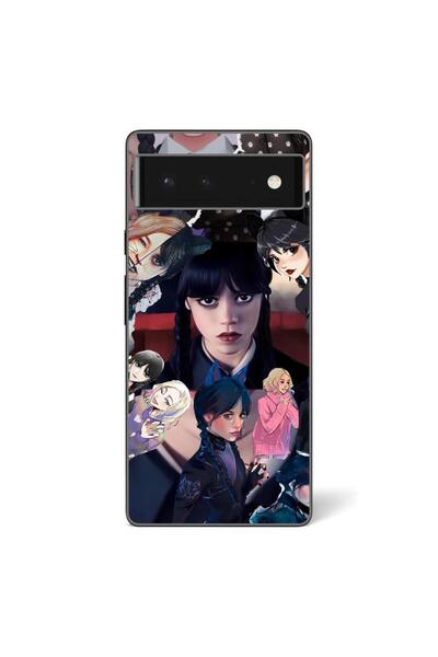 OEM Husa compatibila cu Google Pixel 6 Silicon Gel Tpu Model Colaj Scene din ...
