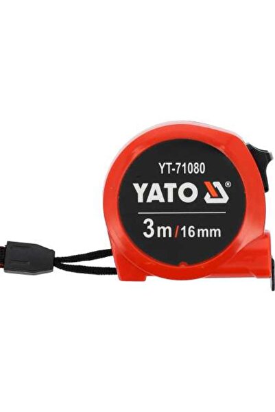 yato Μετροταινία 3 μέτρων x 16 χιλιοστών