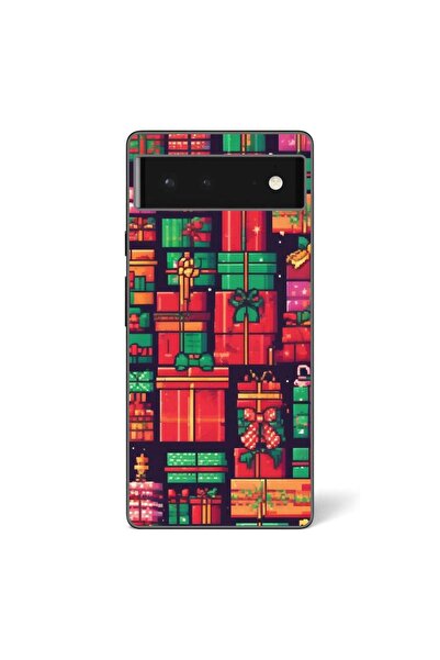 OEM Husa compatibila cu Google Pixel 6 Silicon Gel Tpu Model Pixel Art Gifts