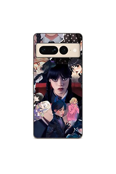 OEM Husa compatibila cu Google Pixel 7 Pro Silicon Gel Tpu Model Colaj Scene ...