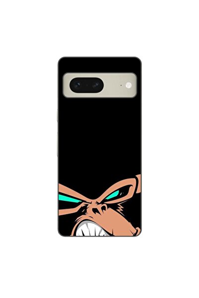 OEM Husa compatibila cu Google Pixel 7 Silicon Gel Tpu Model Angry Monkey