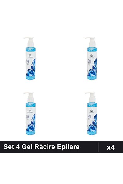global fashion Set 4 Gel Răcire După Epilare 150ml, Produs Calmant Piele
