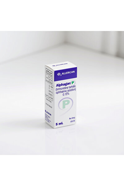 Allergan الفاجان بي 0.15% قطرة للعين 5 مل | Alphagan P 0.15% Eye Drops 5ml
