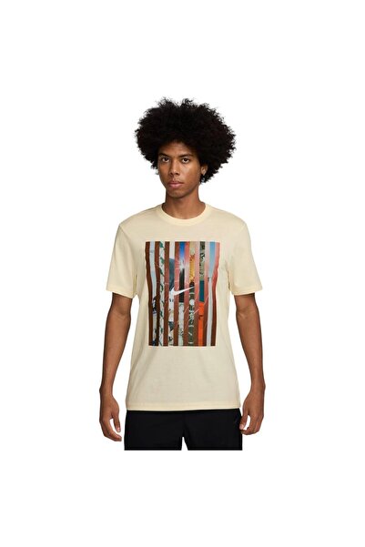 Nike Mens Short-Sleeve Sportswear Open Tee L