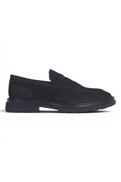 Ayakcenter Pantofi clasici pentru bărbați Asil Bey 785 din piele neagră nubuck
