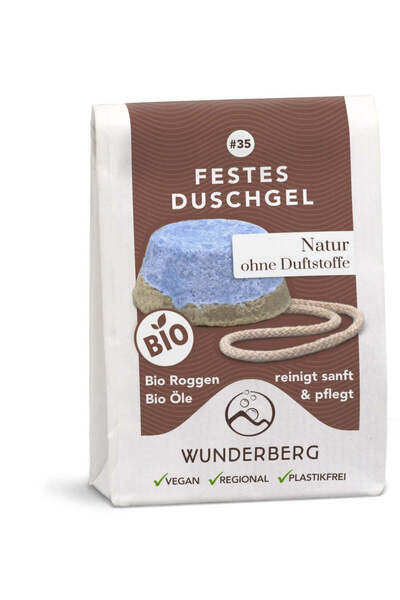 WUNDER Gel de dus solid bio , 80g Wunderberg