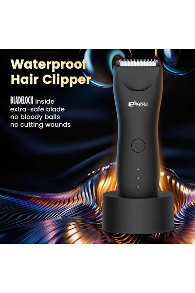 ENSSU Electric Body Hair Trimmer for Men & Women – Single & Dual Head Waterpr...