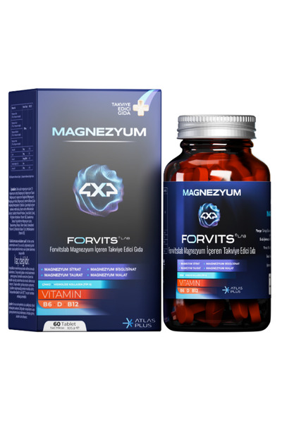 FORVİTS LAB MAGNEZYUM 60'lık Tablet