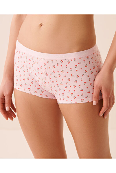 La Vie en Rose Cotton Boyshort Panty