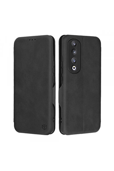 Techsuit Θήκη για Honor 90 Pro, Techsuit, Safe Wallet Plus, Μαύρο