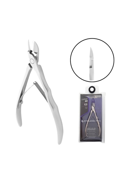 STALEKS Professional Nail Nipper Expert NE-60-12, 12mm