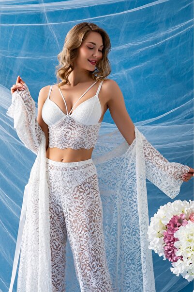GALLİPOLİ GELİN SETİ EKRU (MGP32334)