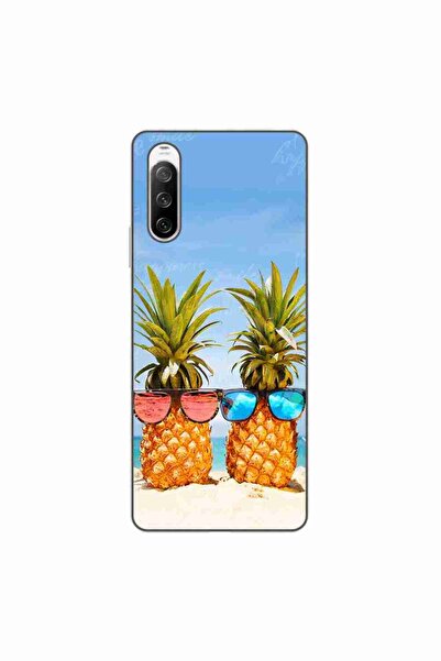 OEM Husa compatibila cu Sony Xperia 10 III Silicon Gel Tpu Model Beach Pinnea...
