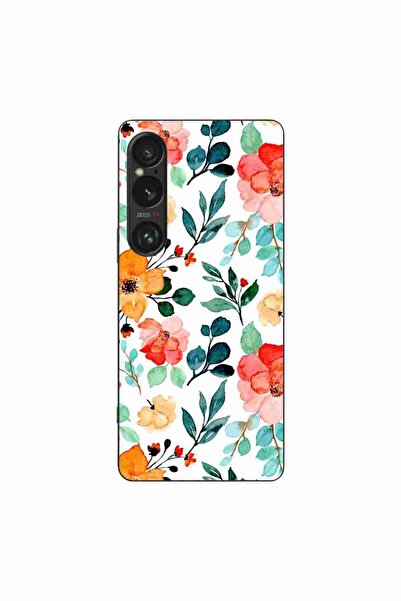 OEM Husa compatibila cu Sony Xperia 1 VI Silicon Gel Tpu Model Painted Flowers