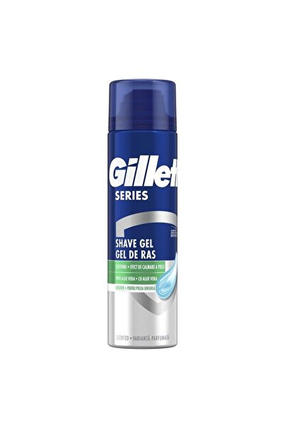 Gillette Gel, Gillette, Seria Ras 200 ml Calmant cu Aloe Vera